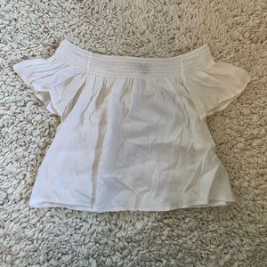 Forever 21 White Off the Shoulder Top